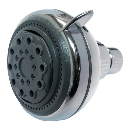 Plumb Pak Plumb Pak Polished Chrome Plastic 5 settings Showerhead 2 gpm PP828-50